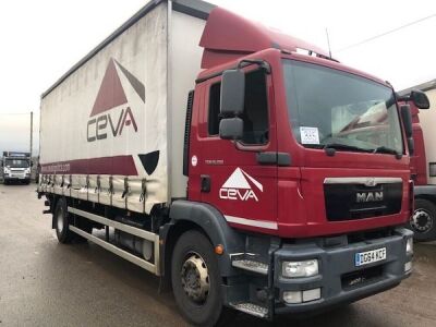 2014 MAN TGM 18 250 4x2 Curtainsider