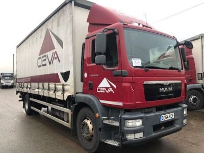 2014 MAN TGM 18 250 4x2 Curtainsider - 2