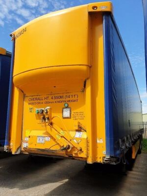 2004 SDC Triaxle Curtainside Trailer - 2