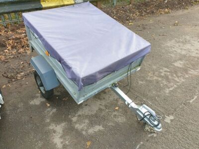 2006 Erde 102 Single Axle Drawbar Trailer