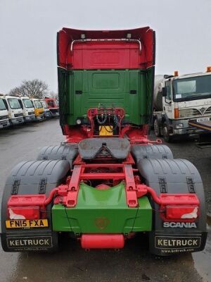 2015 Scania R490 Topline 6x2 Tractor Unit - 5