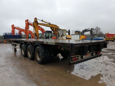 2007 Montracon Triaxle 45ft Flat Trailer  - 3