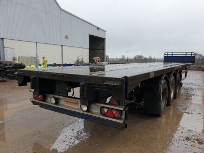 2007 Montracon Triaxle 45ft Flat Trailer  - 4