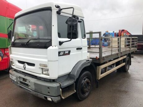 1998 Renault Midliner M150 4x2 Dropside Rigid