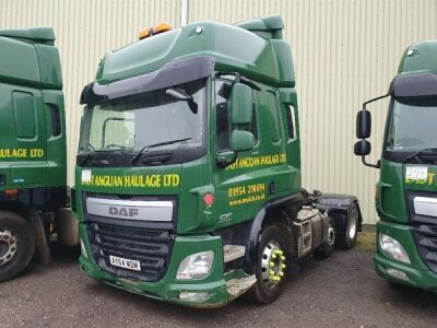 2014 DAF CF440 6x2 Mini Midlift Tractor Unit