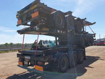 2006 Dennison Triaxle Skeletal Trailer - 3