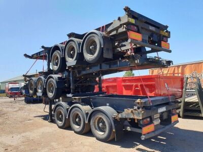 2007 SDC Triaxle Skeletal Trailer - 4