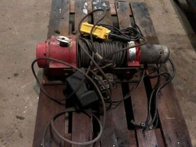 24 Volt Trailer Winch Assembly