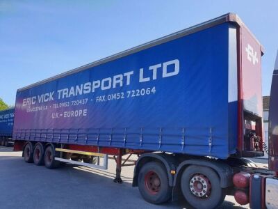 2008 SDC Triaxle Curtainside Trailer - 3