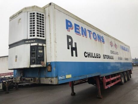 1994 Gray + Adams Triaxle Fridge Trailer