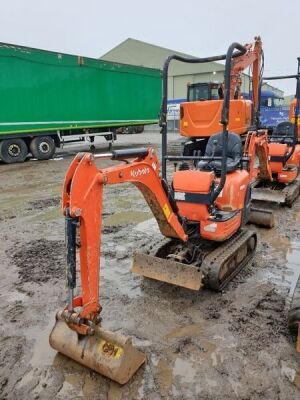 2017 Kubota K008-3 Mini Digger