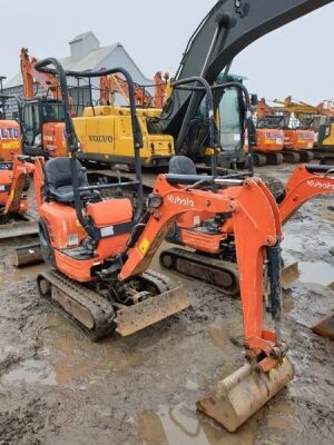 2017 Kubota K008-3 Mini Digger - 2