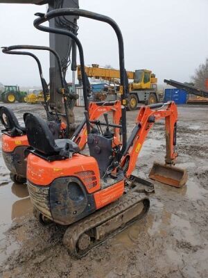 2017 Kubota K008-3 Mini Digger - 3