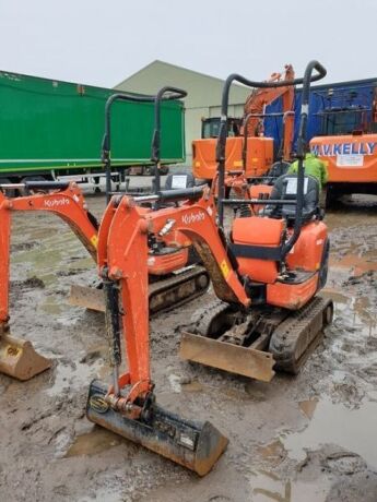 2015 Kubota K008-3 Mini Digger