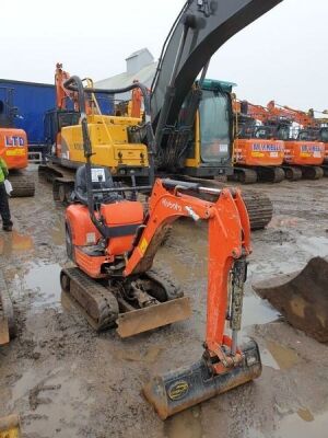 2015 Kubota K008-3 Mini Digger - 2