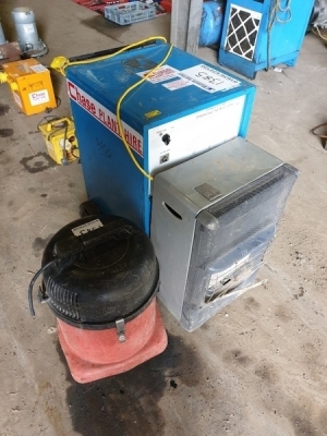 Dehumidifier, Heater + Vacuum