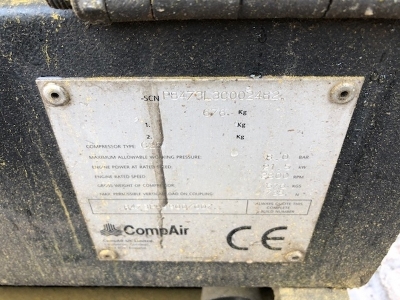 Compair Single Tool Portable Compressor - 7