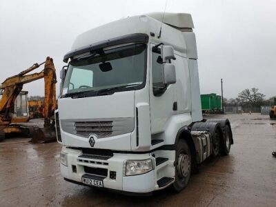 2012 Renault Privilege 6x2 Midlift Tractor Unit - 2