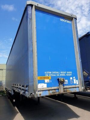 2007 SDC Triaxle Stepframe Double Deck Curtainside Trailer - 2