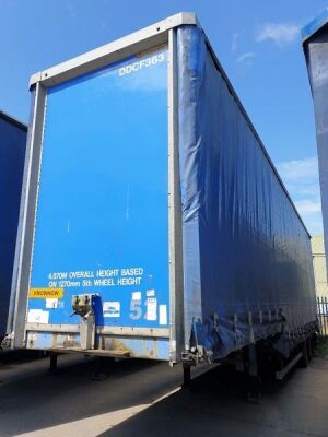 2007 SDC Triaxle Stepframe Double Deck Curtainside Trailer - 3