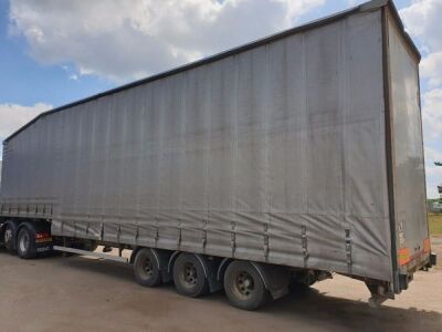 2008 SDC Triaxle Double Deck Stepframe Curtainside Trailer - 5