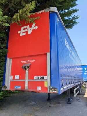 2018 Montracon Triaxle Curtainside Trailer