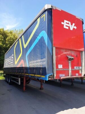 2015 Montracon Triaxle Curtainside Trailer