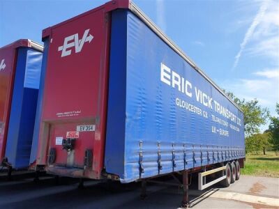 2007 SDC Triaxle Curtainside Trailer