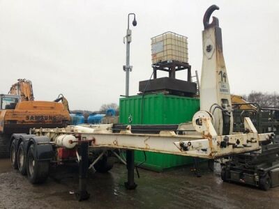 2000 General Trailers Triaxle Big Hook Bin Trailer - 3