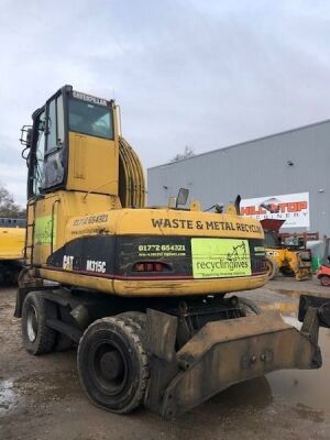 2005 CAT M315C Hi Rise Wheeled Waste Handler