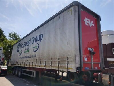 2015 Montracon Triaxle Curtainside Trailer