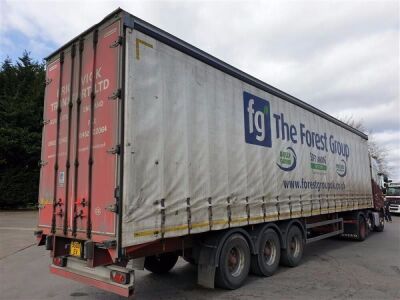 2015 Montracon Triaxle Curtainside Trailer - 4