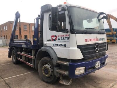 2008 Mercedes Axor 1824 4x2 Skip Loader