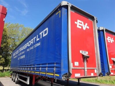 2015 Montracon Triaxle Curtainside Trailer