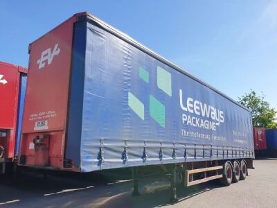 2003 M&G Triaxle Curtainside Trailer