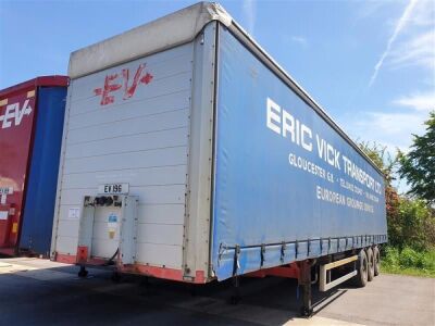 2007 Kelburg Triaxle Euroliner Trailer