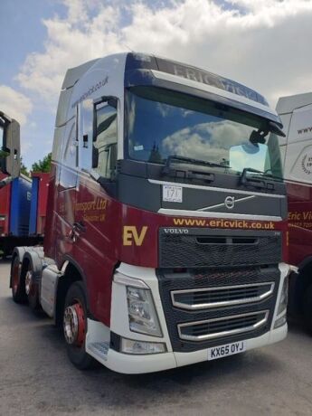 2015 Volvo FH460 Euro 6 6x2 Midlift Tractor Unit