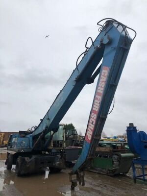 1998 Fuchs / Terex MHL 350 Serie A Wheeled Scrap Handler