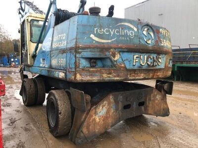 1998 Fuchs / Terex MHL 350 Serie A Wheeled Scrap Handler - 8