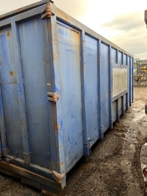 35yrd Big Hook Covered Bin - 3