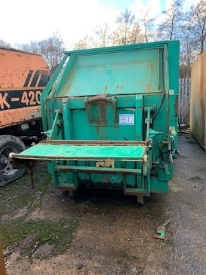 Pakawaste P2000 Big Hook Compactor Bin - 3