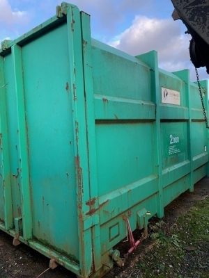 Pakawaste P2000 Big Hook Compactor Bin - 4