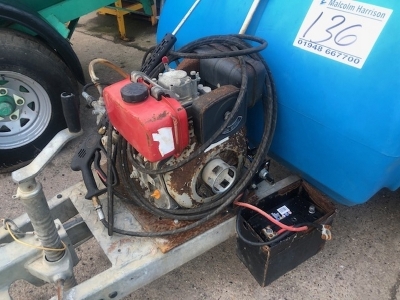 2008 Mainway Drawbar Pressure Washer - 4