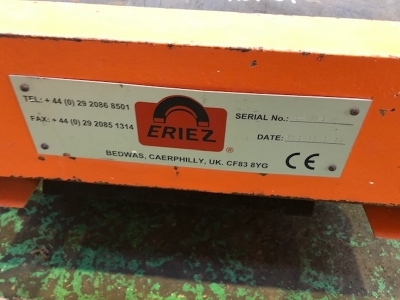 2010 Eriez Overband Magnet - 2