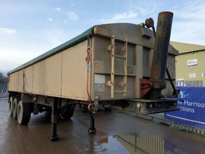 2005 ITS Triaxle Aggregate Tipping Trailer - 2