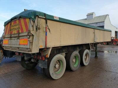 2005 ITS Triaxle Aggregate Tipping Trailer - 4