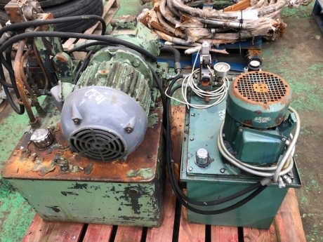 2 x Hydraulic Power Packs