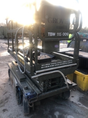 2001 Flametec Scissor Lift for Parts - 4