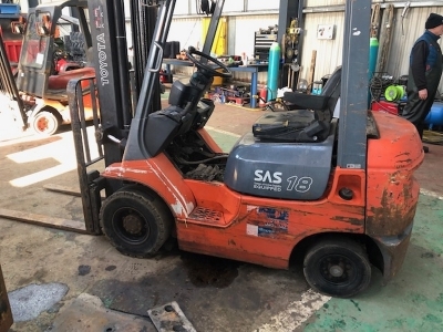 1999 Toyota 7FDF18 Diesel Forklift - 7