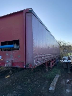 Mobile Picking Station Fitted in Curtainside Trailer